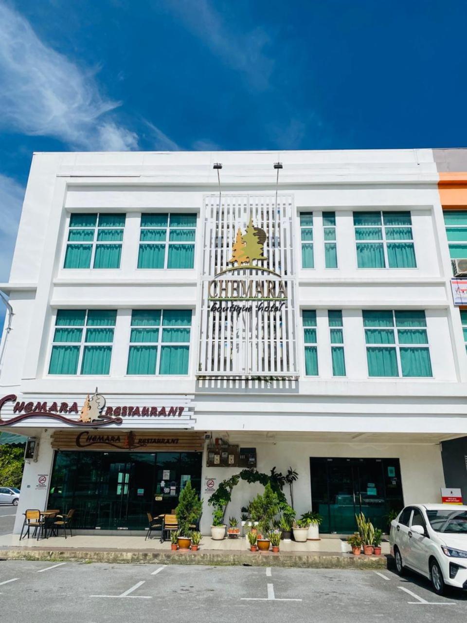 Chemara Boutique Hotel Miri Exterior foto